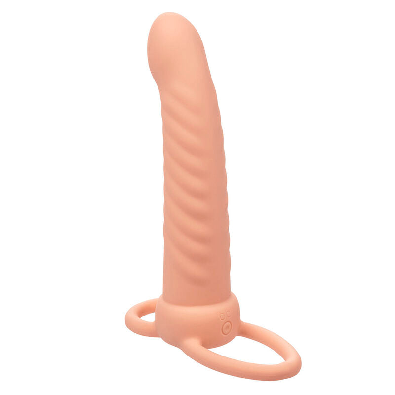Dildo Vibrador Doble Penetrador - CaliforniaExotic - Arneses con pene o dildo Strap-On (5)