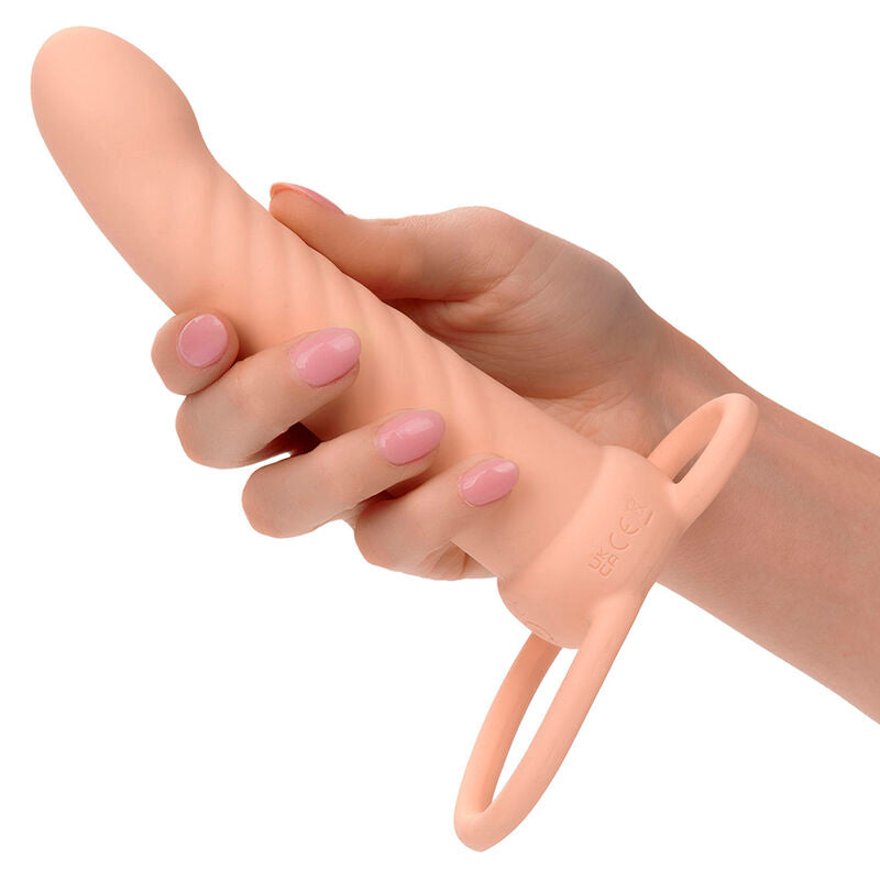 Dildo Vibrador Doble Penetrador - CaliforniaExotic - Arneses con pene o dildo Strap-On (3)