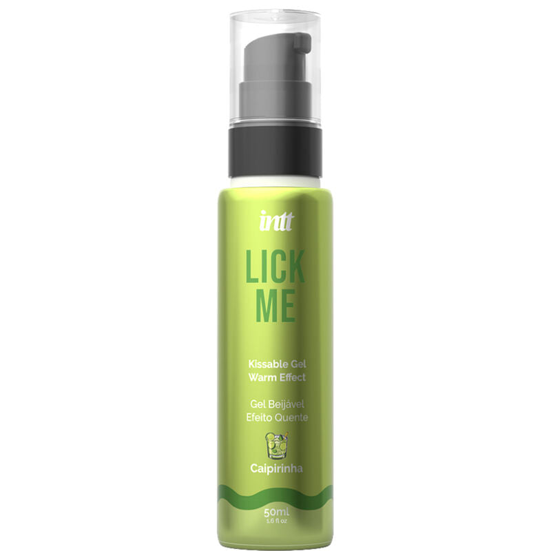 Lick Me Lubricante Efecto Calor Sabor Caipirinha - Intt - Lubricantes sexuales