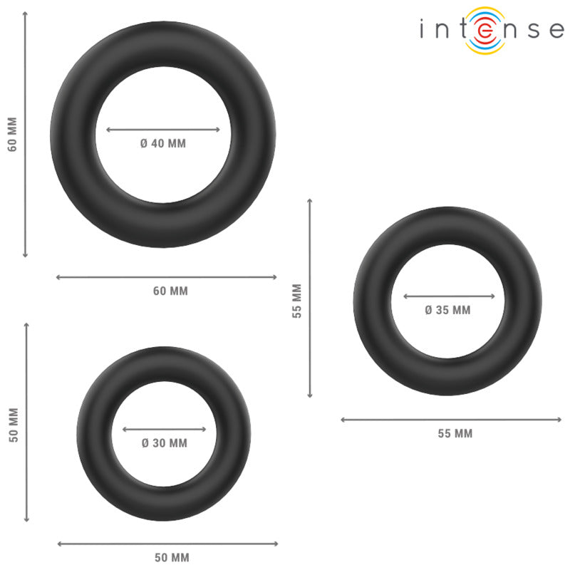 3 Anillos Básicos Pene 0