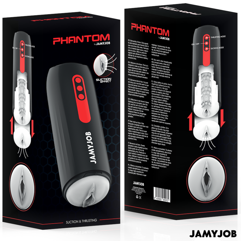 Phantom Masturbador Automático con Empuje