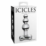Icicles 47 masajeador de cristal - Pipedream - Plugs anales (2)