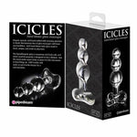 Icicles 47 masajeador de cristal - Pipedream - Plugs anales (3)