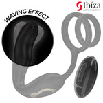 Wiggle Plug Anal con Anillas Pene - Ibiza - Vibradores masculinos para el masaje prostático (3)