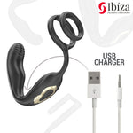 Wiggle Plug Anal con Anillas Pene - Ibiza - Vibradores masculinos para el masaje prostático (5)