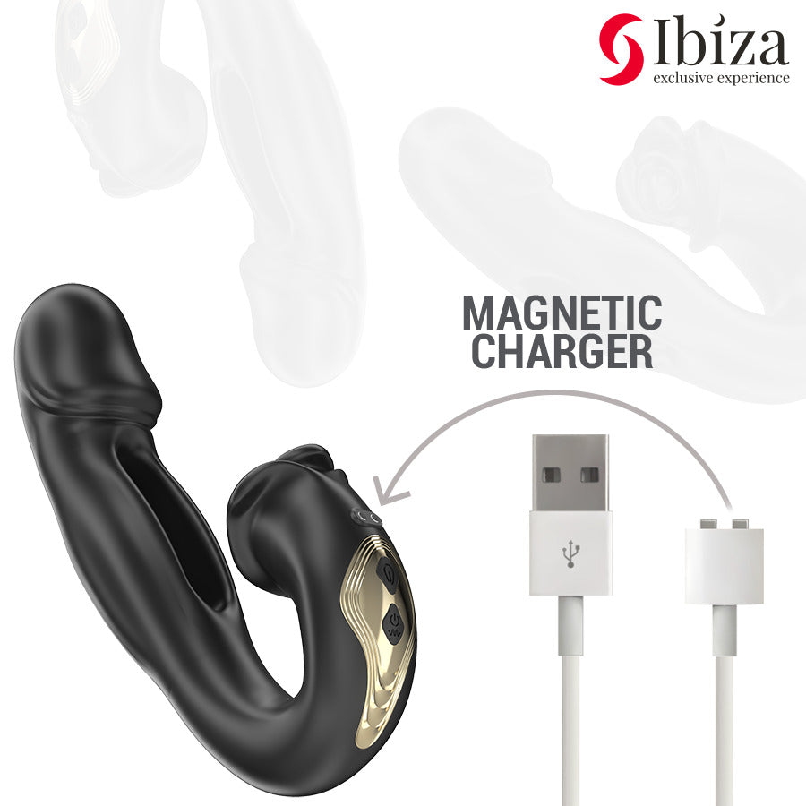 Rose Vibrador Con Lengua Oscilante - Ibiza - Vibradores (4)