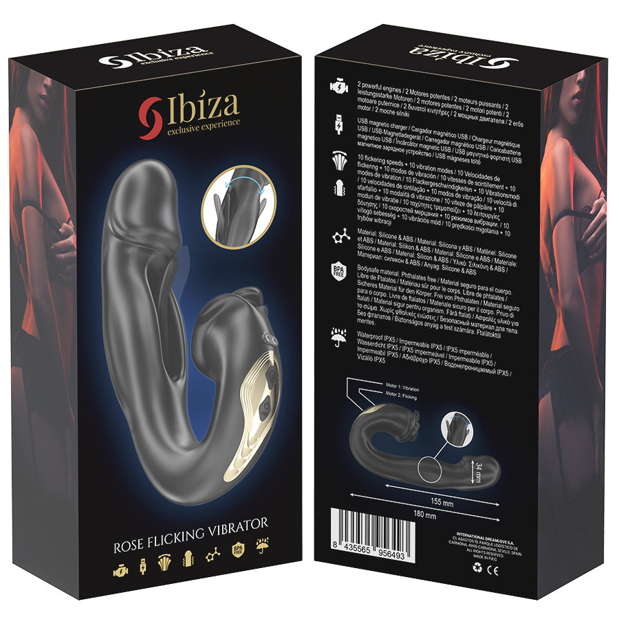 Rose Vibrador Con Lengua Oscilante - Ibiza - Vibradores (6)