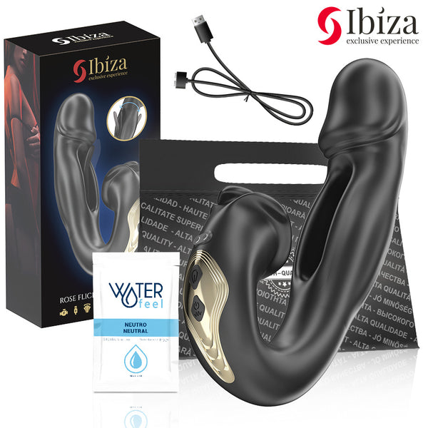 Rose Vibrador Con Lengua Oscilante - Ibiza - Vibradores