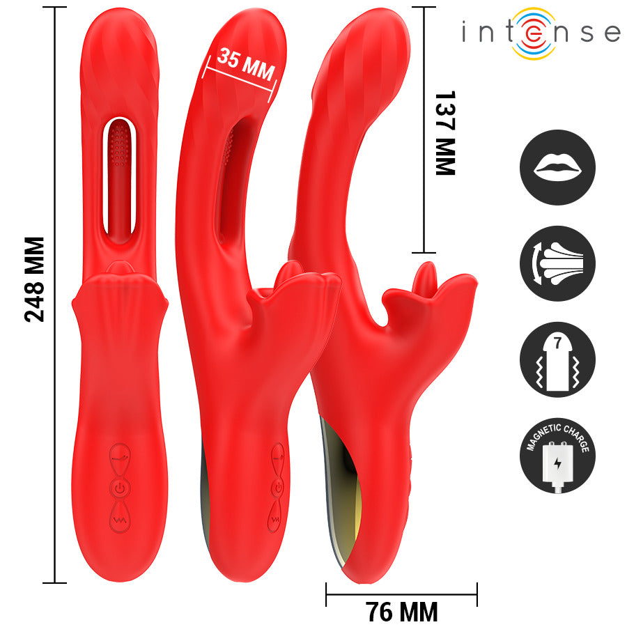 Vibrador Jessica Multifunción - Intense - Vibradores (3)