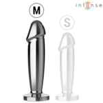 Dildo Anal Vibrador Metal Talla M - Intense - Plugs anales (4)