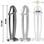 Dildo Anal Vibrador Metal Talla M - Intense - Plugs anales (3)