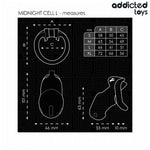 Jaula Para Pene Mindnight Cell Talla L - Addicted Toys - Kits para BDSM (2)