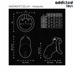 Midnight Cell M Jaula Pene - Addicted Toys - Kits para BDSM (5)