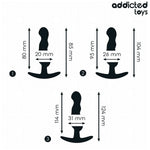 Set 3 plugs anales Model 1 - Addicted Toys - Plugs anales (3)