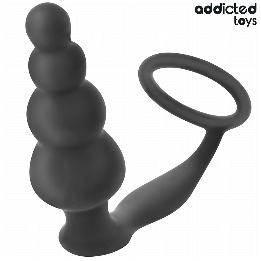 Plug Anal con Anillo Para Pene Modelo 5
