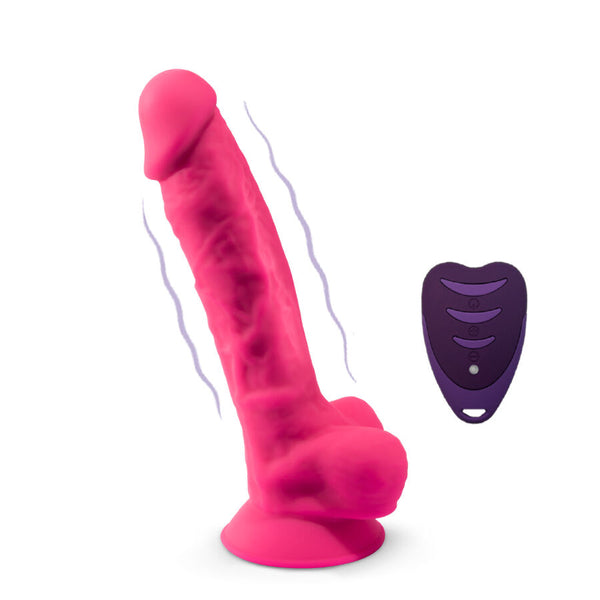Vibrador realistico Rosa 20,5 cm