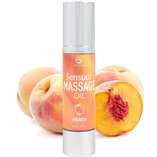 Aceite de Masaje Sensual Melocotón - Secret Play - Aceite para masajes eróticos