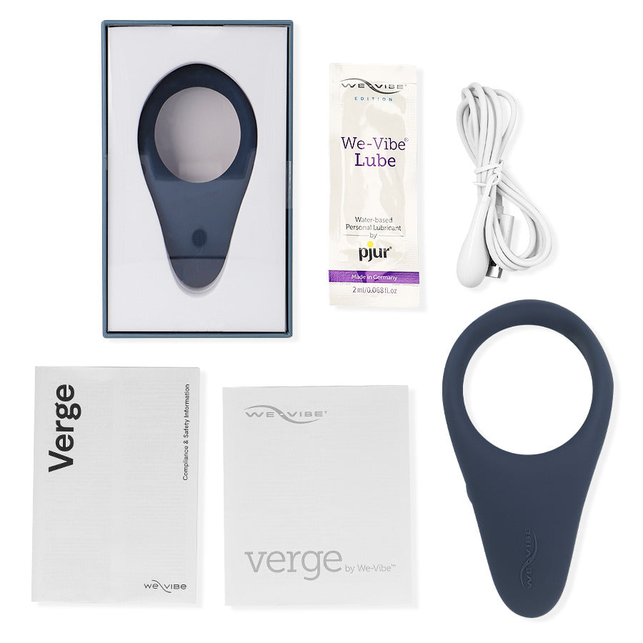 Anillo vibrador Verge - WeVibe - Anillo vibrador para el pene (con y sin vibración) (6)
