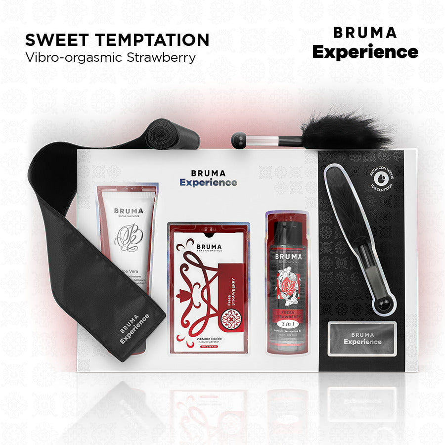 Kit Experiencias Tentación Fresa - Bruma - Ideas romáticas y eróticas para regalar