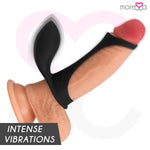 Brandon anillo vibrador con funda - Moressa - Anillo vibrador para el pene (con y sin vibración) (2)