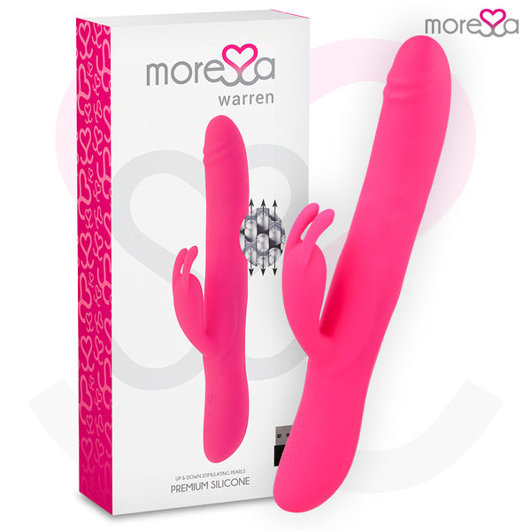 Vibrador Warren con perlas - Moressa - Vibradores