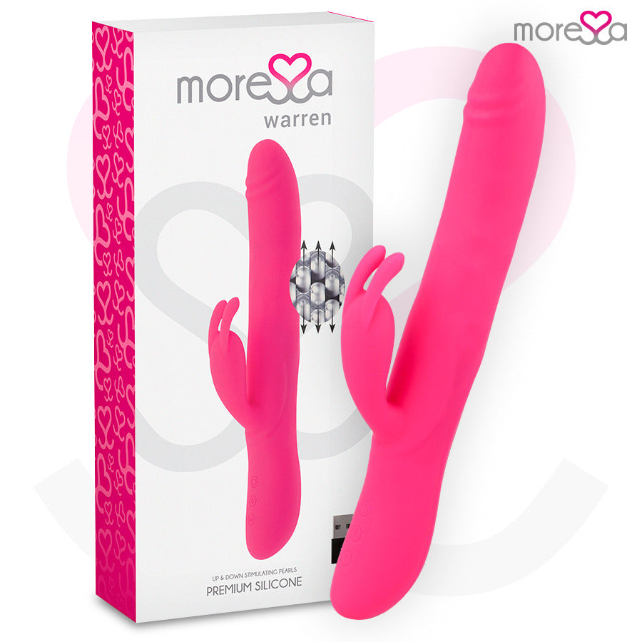 Vibrador Warren con perlas - Moressa - Vibradores