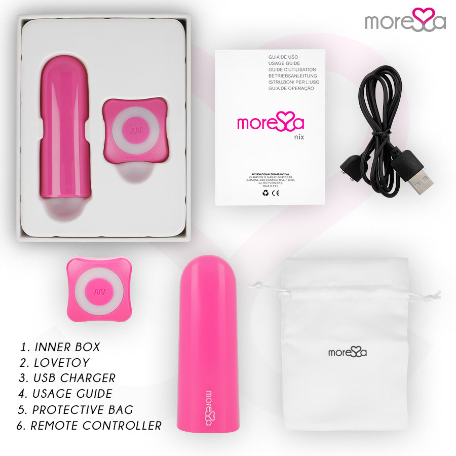 Nix estimulador rosa - Moressa - Vibradores (6)