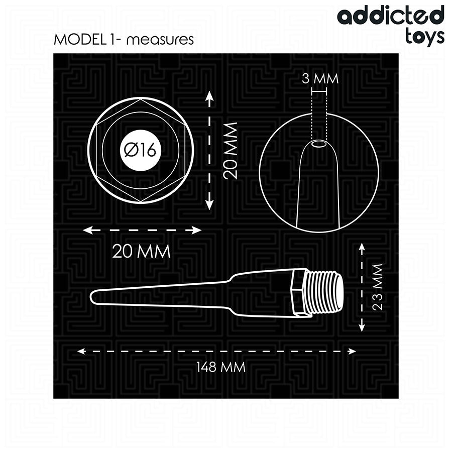 Limpiador Anal con Adaptador Universal Modelo 1 - Addicted Toys - Enemas o peras para la limpieza anal (6)