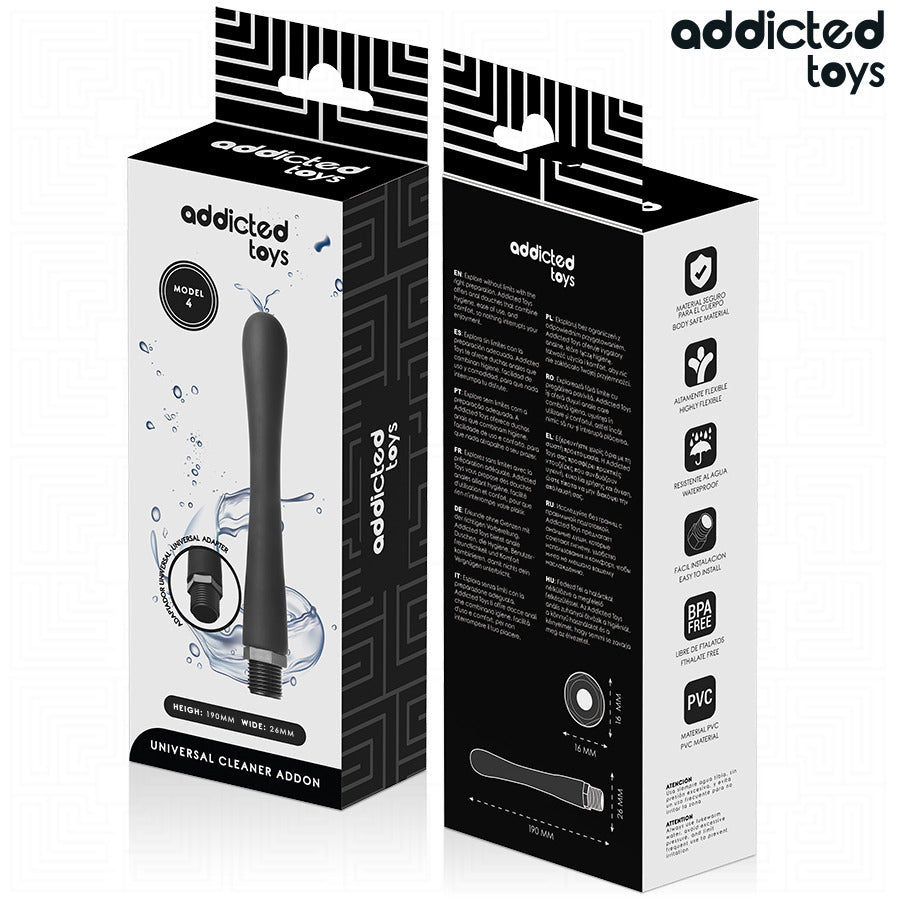 Limpiador Anal con Adaptador Universal Modelo 4 - Addicted Toys - Ofertones (6)
