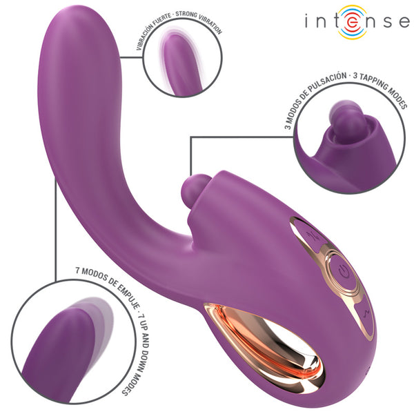 Vibrador Multifunción Lali con Empuje