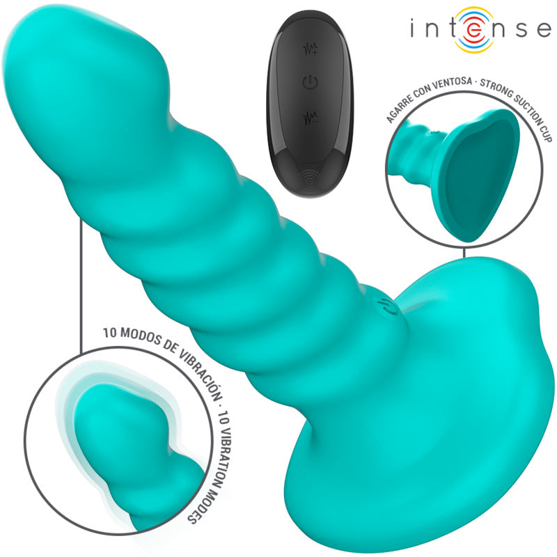 Dildo Vibrador Buffy Talla S Azul - Intense - Vibradores Anales (2)