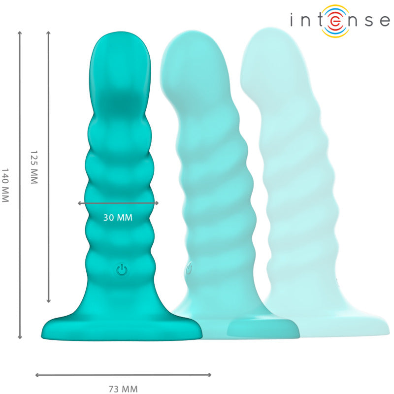 Dildo Vibrador Buffy Talla S Azul - Intense - Vibradores Anales (3)
