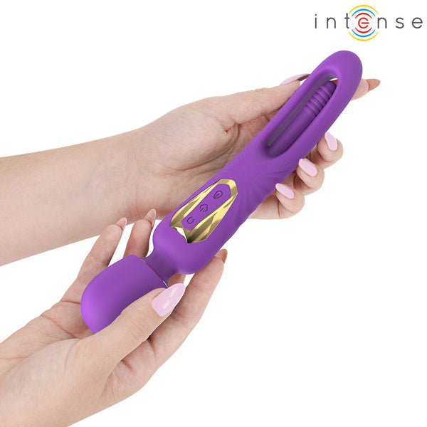 Christy Vibrador Wand con Aleteo