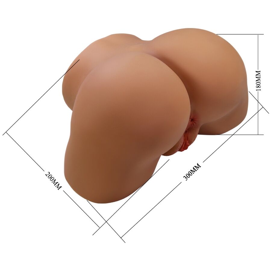 Geriann Trasero Femenino Vibrador y Succionador 5.5 kg - Crazy Bull - Masturbadores masculinos (3)