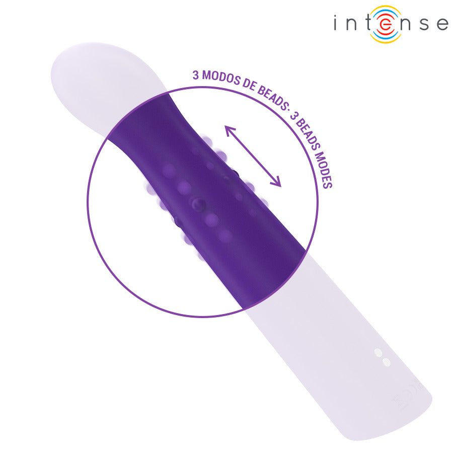 Vibrador Con Perlas Sube y Baja Helena - Intense - Vibradores (5)