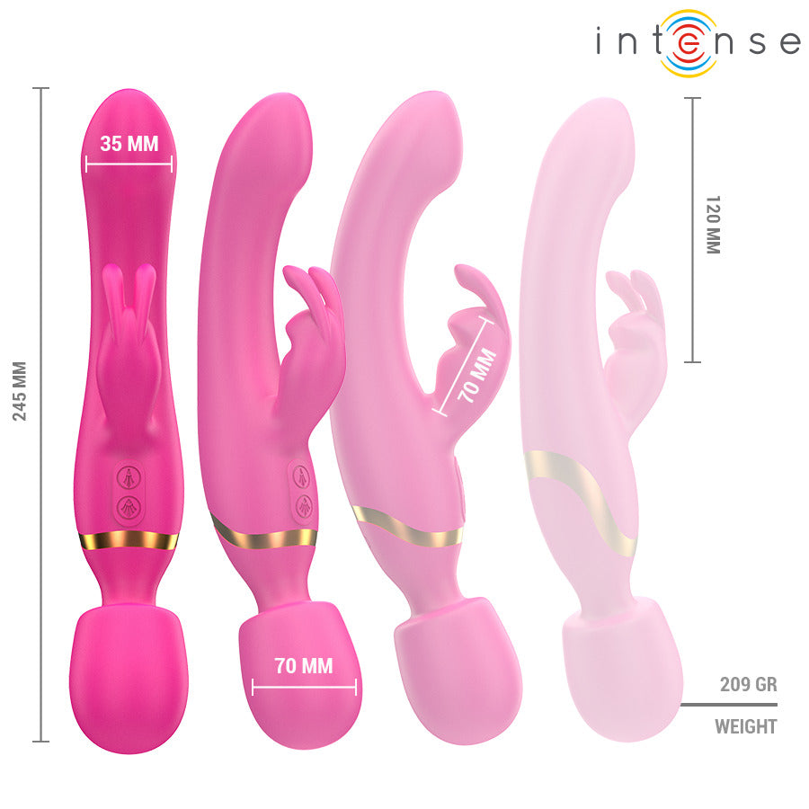 Winona Doble Vibrador Rabbit Con Wand - Intense - Vibradores (5)