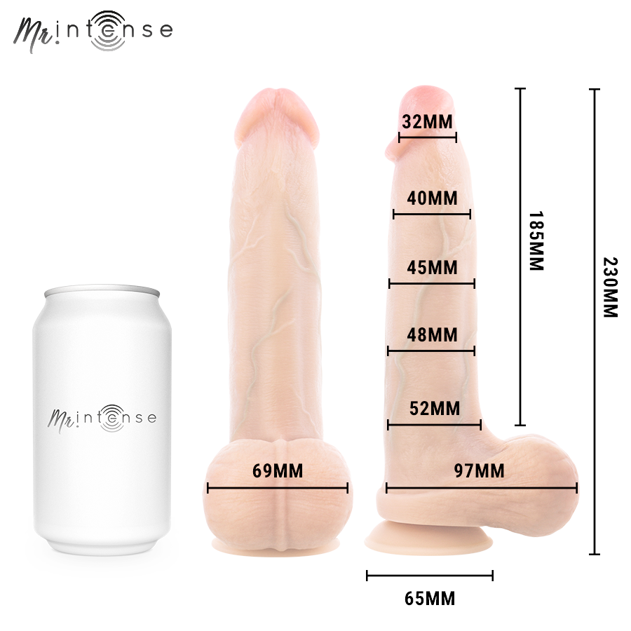 Mr Intense Bruce L Dildo Realista 23 cm
