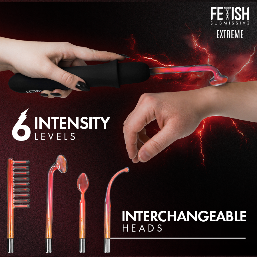 Vibrador Wand Electroestimulación