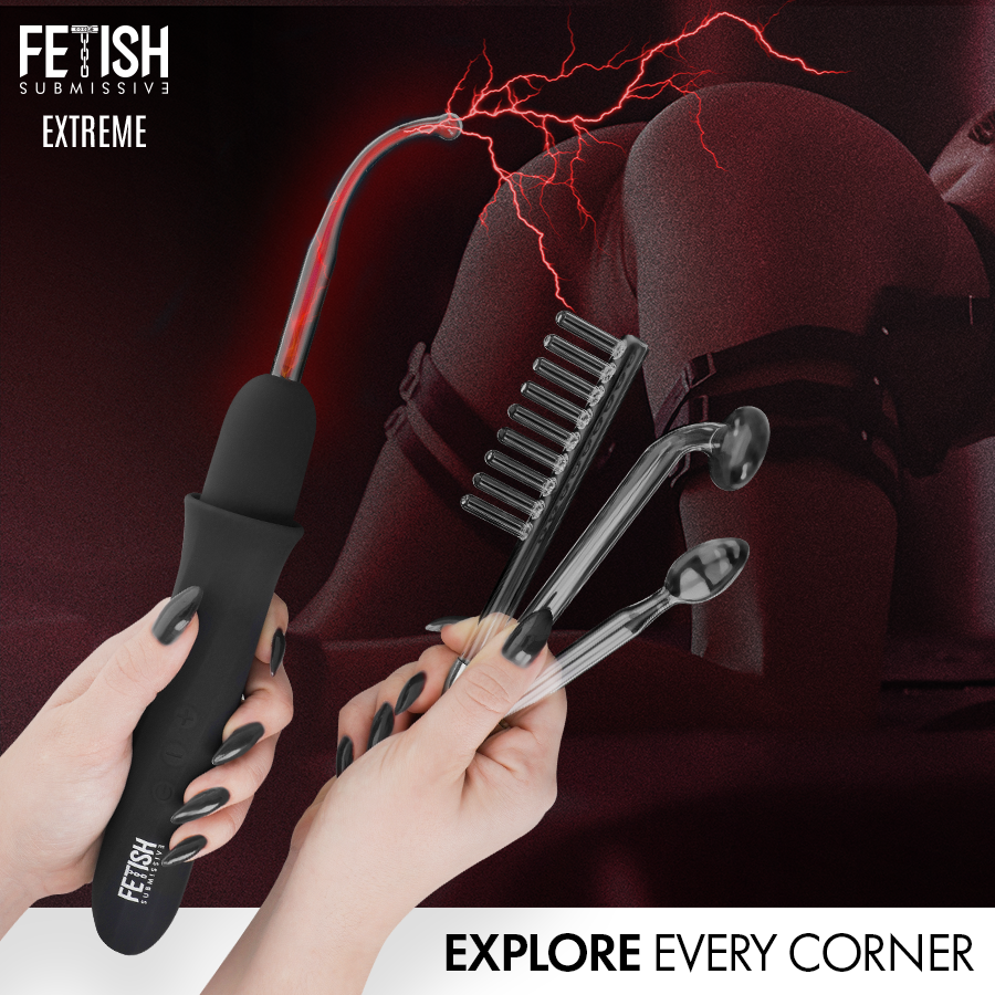 Vibrador Wand Electroestimulación
