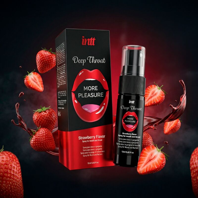 Spray Deep Throat Garganta Profunda Fresa