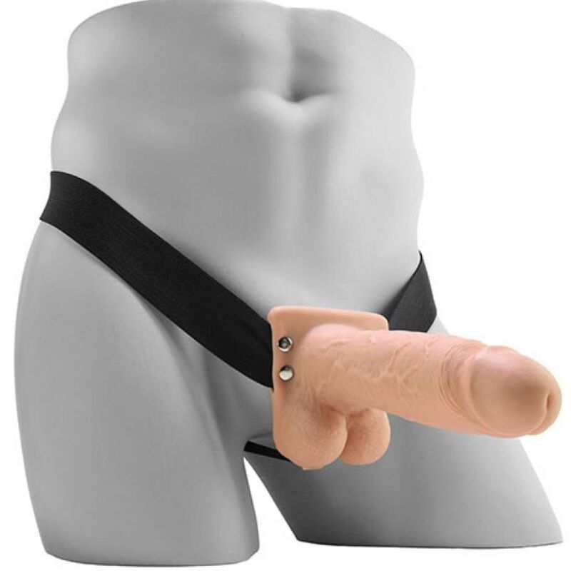 Strap On Hueco Realista Vibrador 17,8 cm