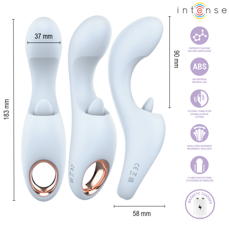 Anya Vibrador Multifunción con lengua
