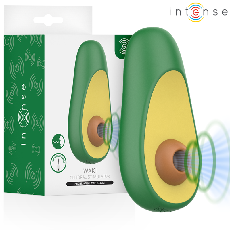 Waki Estimulador Succionador de Clítoris Aguacate