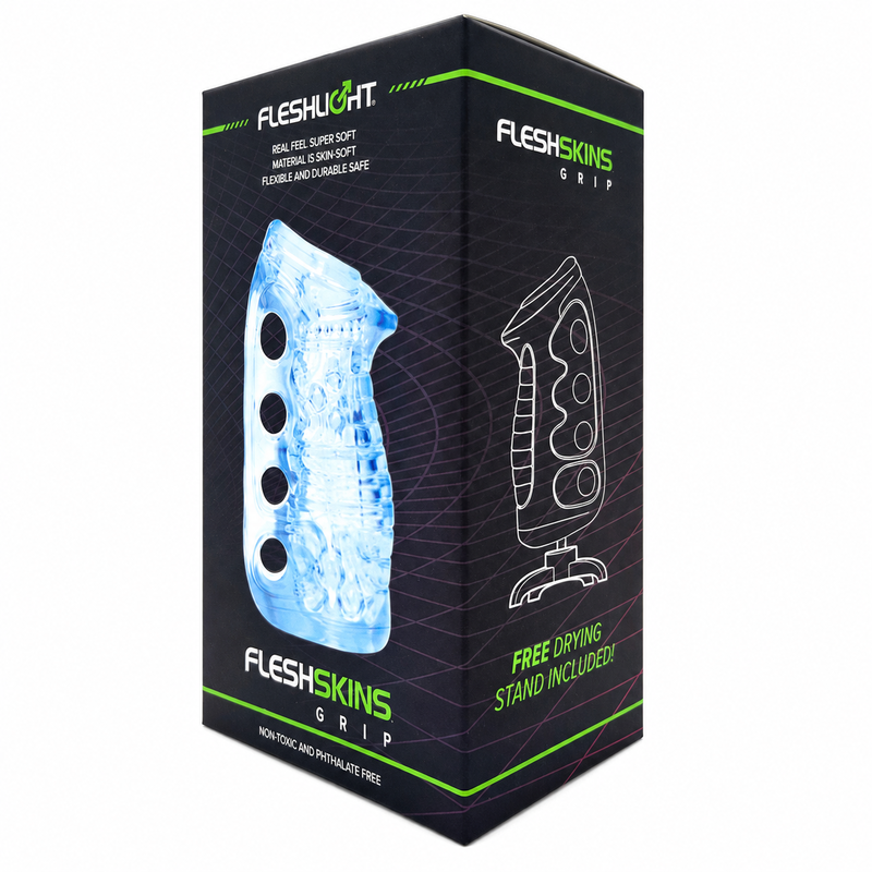 Fleshskins Grip Masturbador Manual Azul