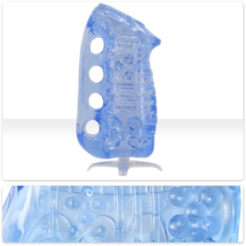 Fleshskins Grip Masturbador Manual Azul