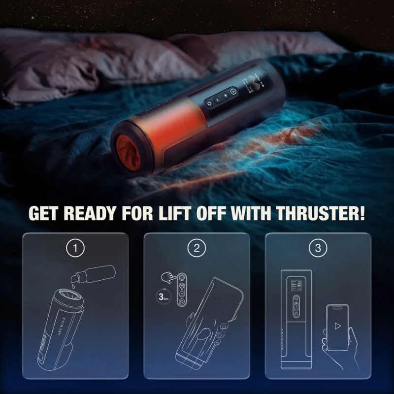 Thruster Masturbador Automático con App