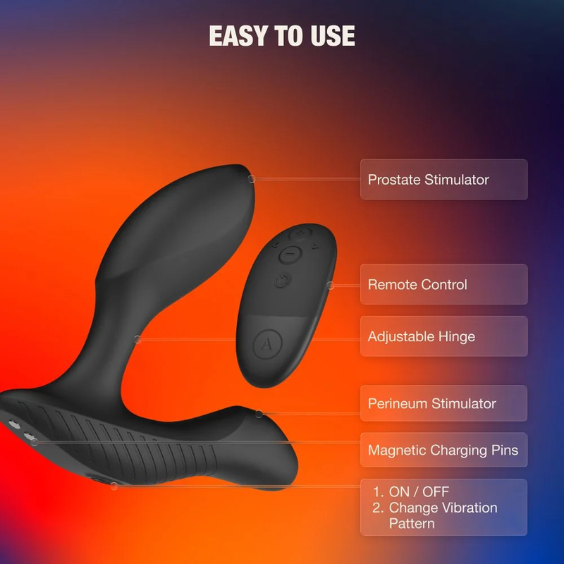 Perk Masajeador Prostático Vibrador