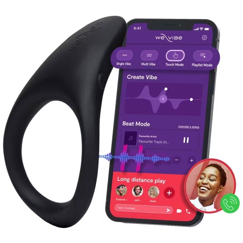Verge 2 Anillo Vibrador We Connect