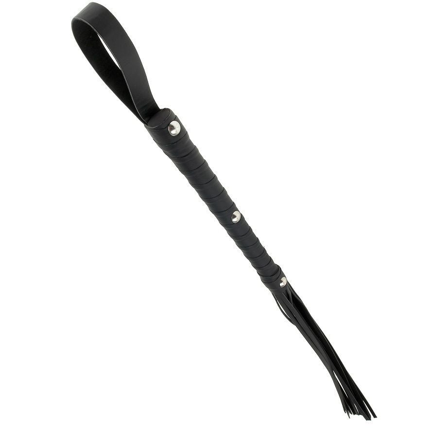 Latigo azotador piel negro - FetishFantasy - Fustas y látigos