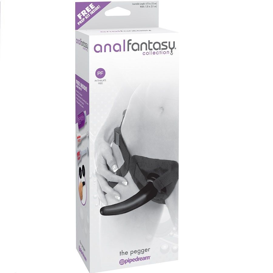 Arnés the Pegger - Pipedream - Arneses con pene o dildo Strap-On (3)